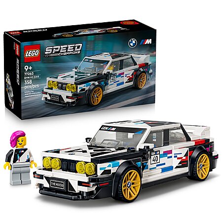 NOW w/ $4.25 WM Cash+ LEGO Speed Champions BMW M3 (E30) Building Set 77263,