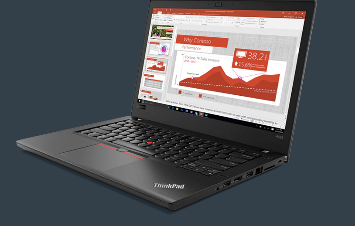 $494.10 ThinkPad A485 AMD Ryzen™ 5 PRO 2500U