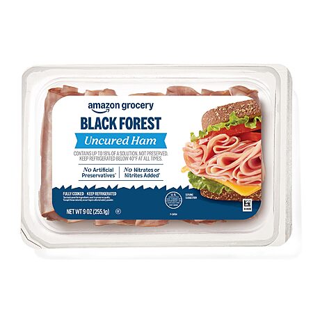 Prime Members in Select Locations: 9-Oz Amazon Grocery Sliced Deli Meats (turkey & ham)