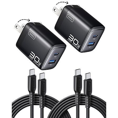 62% Off INIU Fast Charging 2-Port Charger!