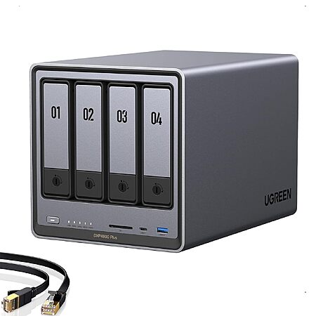 UGREEN DXP4800 Plus 4-Bay NAS up to 144TB (Diskless) $583.99 & More + Free Shipping