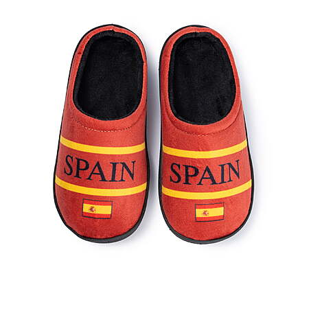 Boys' Soccer Fan Slip-On Slippers: Brazil, USA, Spain, & Argentina $2 (Various Sizes) + Free Shipping w/ Walmart+ or on $35+