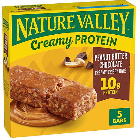 5-Count 7.45-Ounce Nature Valley Creamy Protein Bars (2 Flavors) $2.95 + Free Shipping w/ Prime or on $35+