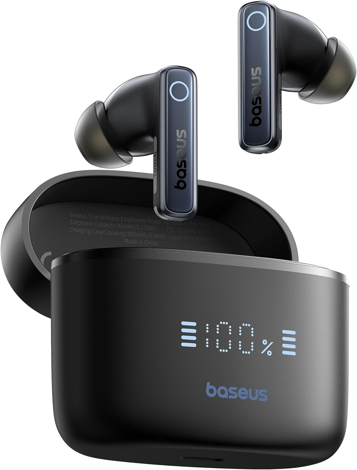 Baseus Active Noise Cancelling Wireless Bluetooth 5.3 Earbuds Black 14.80 Free Shipping