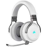 Corsair VIRTUOSO RGB WIRELESS High-Fidelity Gaming Headset (White) $100 + Free Shipping