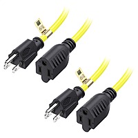 Prime Members: 2-Pack 3' Cable Matters 16 AWG 13A Power Extensions Cords