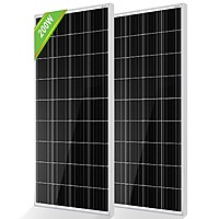 2-Pack 100W Eco-Worthy Solar Panels (200W Total) $91.70 + Free Shipping