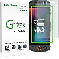 Prime Members: amFilm Nintendo Switch 2 & iPad Mini/Pro/Air Tempered Glass Screen Protectors $4.99 + Free Shipping