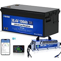 Prime Members: DC HOUSE 36V 100Ah Lithium Battery w/ 36V 25A Lithium Battery Charger $623.20 + Free Shipping