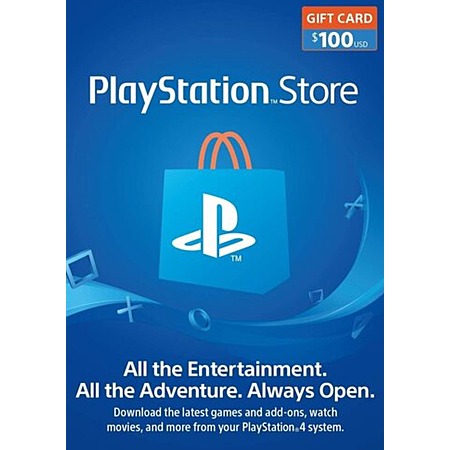 $100 PlayStation Store eGift Card (Email Delivery) for $84.99