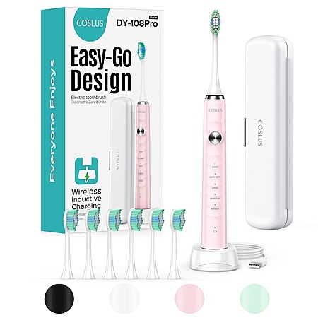 50% Off COSLUS Electric Sonic Toothbrush!