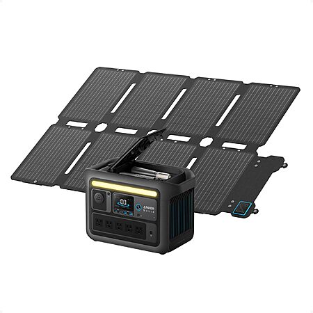 Anker Solix C800X Portable Power Generator Station + Anker 100W Solar Panel $450 & More + Free S/H