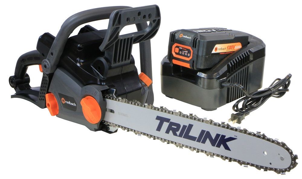 Redback 18 in 120V Lithium Ion Battery Chainsaw $99.99