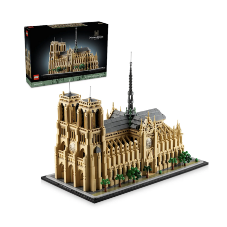 LEGO Architecture Notre-Dame de Paris Replica Building Set (21061), 4383 pcs $128.53