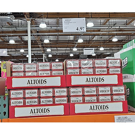 Costco YMMV: Altoids Breath Mints, Hard Peppermint Candy, 1.76 oz, 12-count