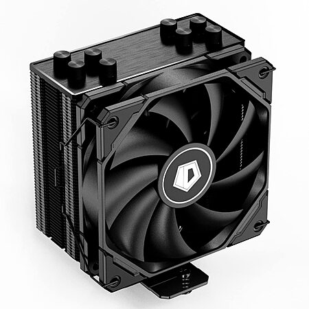 ID-COOLING SE-224-XTS Black CPU Cooler w/ 4 Heatpipes & 120mm PWM Fan $15 
