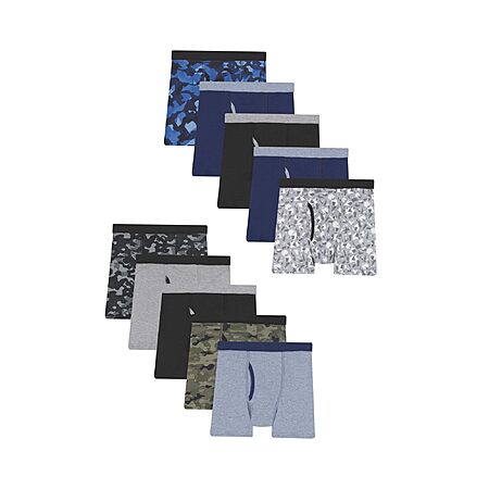 Hanes Boys And Toddler Comfort Flex Comfortsoft Briefs Underwear (10-Pack) $16.98 + Free Shipping w/ Prime or on $35+