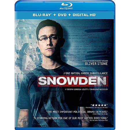 Snowden [Blu-ray] $9.32 + Free Shipping w/ Prime or on $35+