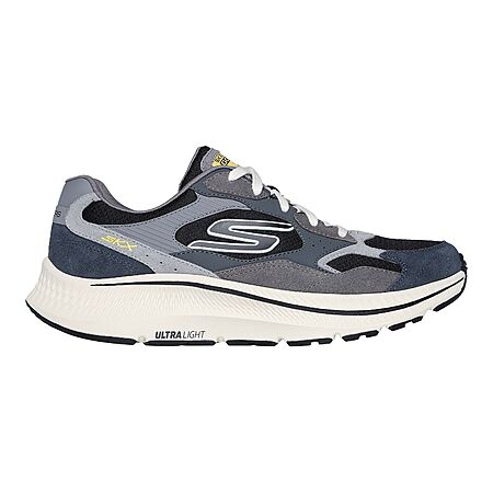 Skechers Men's GO RUN Consistent 2.0 Retro Runner V1 Shoes (Taupe or Charcoal Black) $24 + Free Shipping on $49+