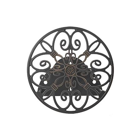 Liberty Garden Products Wall Mounted Decorative Hose Butler (black, holds up to 125') $10.88 + Free Shipping w/ Prime or on $35+