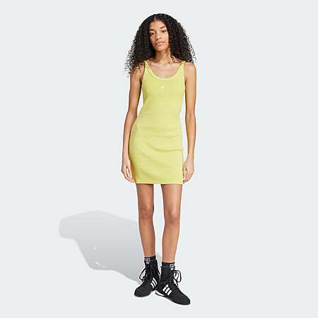 76% Off adidas Ribbed Mini Dress