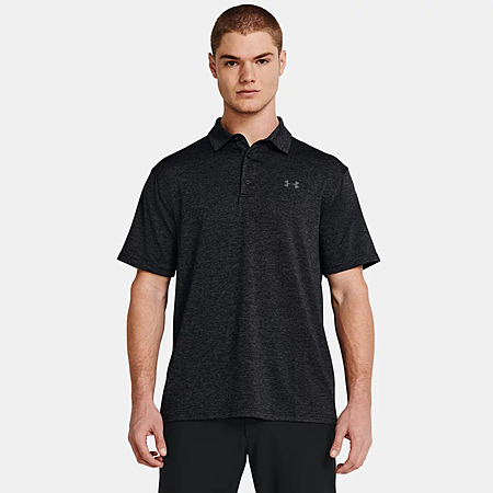 Men's UA Playoff Heather Polo Shirt (Black, Gray, Navy or Red) $19.60 + Free Shipping