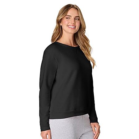 Hanes Women's Ecosmart Fleece Crewneck Sweatshirt (3 colors) $4.89 + Free Shipping w/ Prime or on $35+