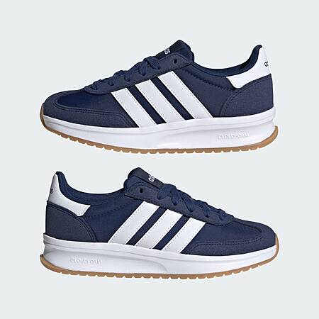adidas Kids' Run 70s 2.0 Shoes (Dark Blue/Cloud White, 3.5-7) $17 + Free Shipping