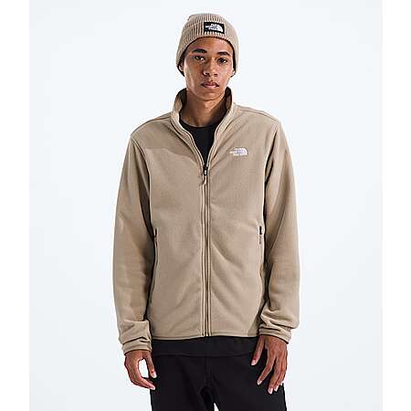 The North Face Men's Glacier Full-Zip Fleece Jacket (Mushroom Grey) $36 + Free Shipping
