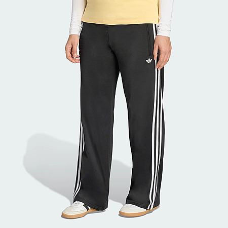 adidas Women's Smocked Firebird Trackpants (Black) $19.20 + Free Shipping