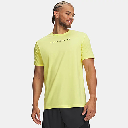 Under Armour Men's Curry Night Night T-Shirt (Lumin Yellow)