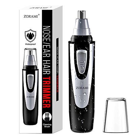 ZORAMI Ear & Nose Hair Trimmer w/ Dual-Edge Blades & IPX7 Waterproof (various) $7.99 + Free Shipping w/ Prime or on $35+