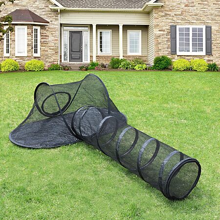 Rest-Eazzzy Outdoor Cat Tent w/ Tunnel & Carry Bag $22.55 + Free Shipping w/ Prime or on $35+
