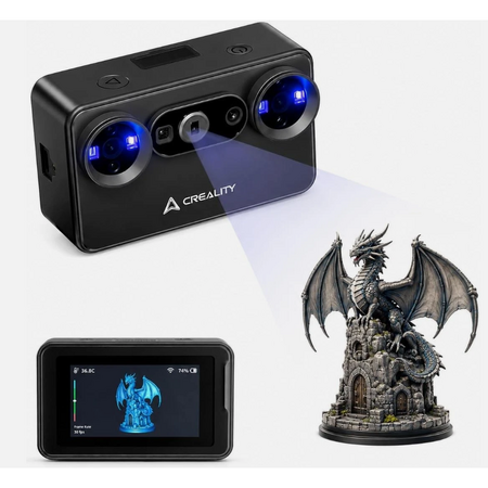 Creality Pika Portable 3D Scanner – $500.65 w/ Code SHOPNOW15 at eBay