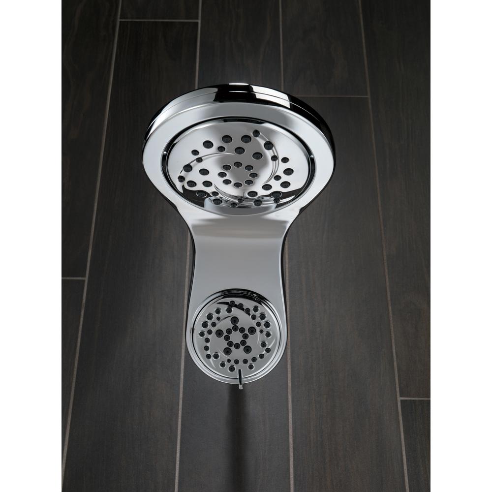 $49 Delta HydroRain Two-in-One Shower Head in Chrome Special Buy Home Depot