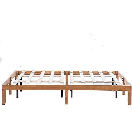 Classic Solid Wood Platform Bed: Only $51.99!