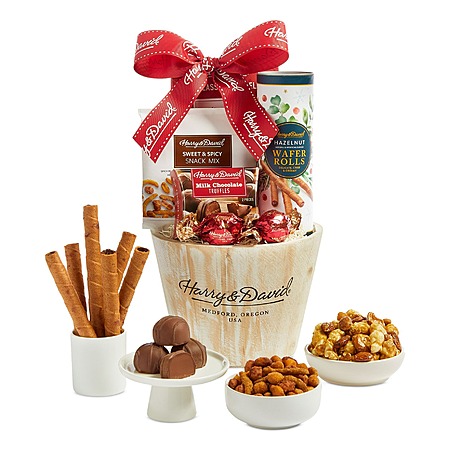 Harry David Gift Baskets: 6 Piece Holiday Flavors Gift Basket $26 25