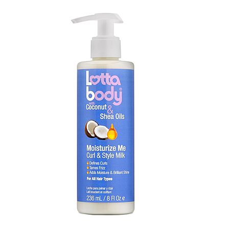 8-Oz Lotta Body Coconut Oil & Shea Moisturize Me Curl & Style Hair Milk $2.85 w/ Subscribe & Save