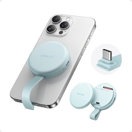 Prime Members: Anker MagGo USB-C Magnetic Adapter/SD Card Reader for iPhone 16/15 $9 + Free Shipping