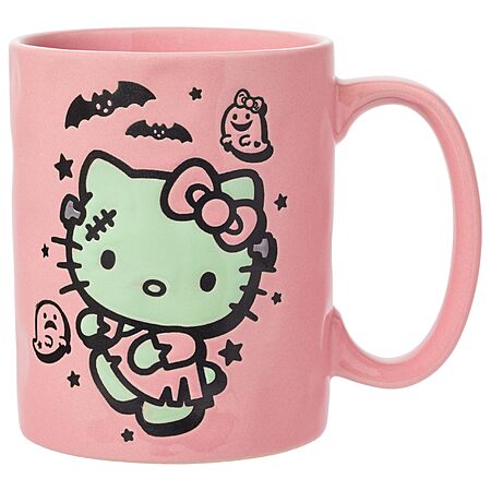17-Oz Silver Buffalo Ceramic Pottery Mug (Sanrio Hello Kitty Halloween Frankenstein) $5.05 + Free Shipping w/ Prime or on $35+
