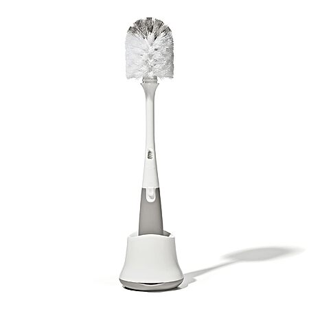 OXO Tot Bottle Brush w/ Nipple Cleaner and Stand (Gray) $5.99 + Free Shipping w/ Prime or on $35+ (1 replies)