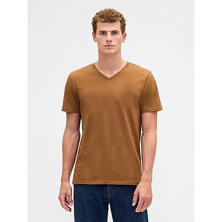 Gap Men's Everyday Soft V-Neck Tee (2 Colors) $4.24 + Free Shipping (0 replies)