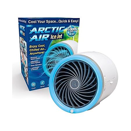 Arctic Air Ice Jet 3-Speed Personal Air Cooler w/ Reusable Ice Packs $10.43 + Free Shipping w/ Prime (2 replies)