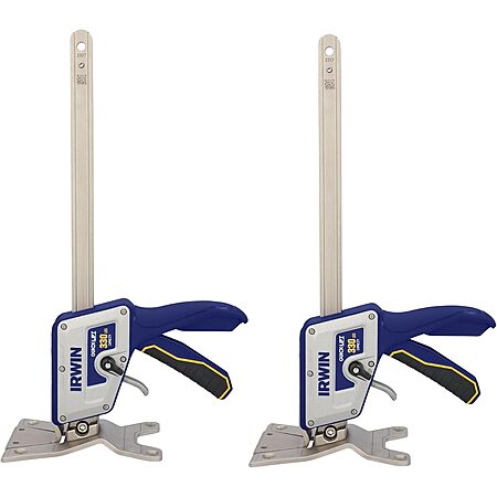 2-Pk IRWIN Quick-Lift Construction Jacks w/ 10" Lift & 330-lb Capacity