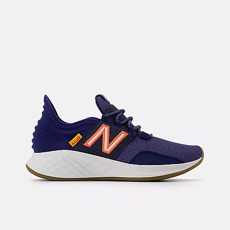 New Balance Kids' Fresh Foam Roav Lace Shoes (Blue Oyster)
