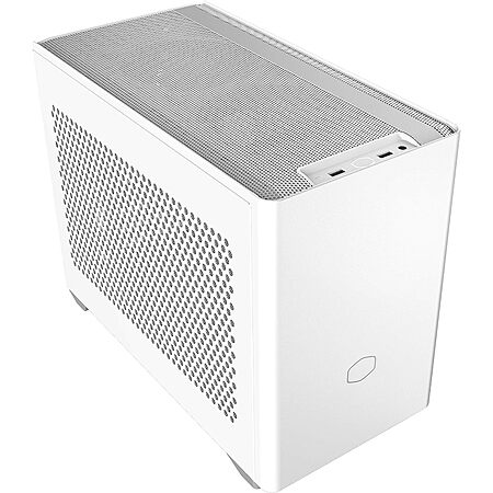 Cooler Master NR200 White Mini-ITX Small Form Factor Computer Case - Steel/Plastic