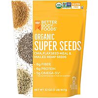 YMMV depending on 20% coupon availabitlity with Subscribe and Save. BetterBody Foods - Chia, Flax & Hemp Seeds 32 oz $13.97