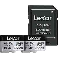 Fast MicroSD cards. Lexar 2x256GB $37