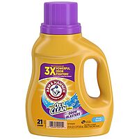 Arm & Hammer Laundry: 28-Oz Liquid Detergent and Clean Paks (Various) $1.99