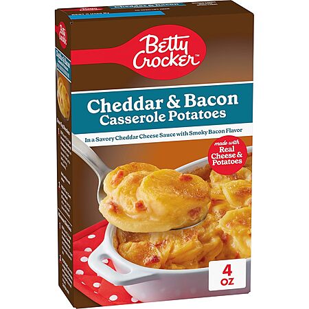 Select Locations: 4-Oz Betty Crocker Cheddar & Bacon Casserole Potatoes $1.20 w/ Subscribe & Save